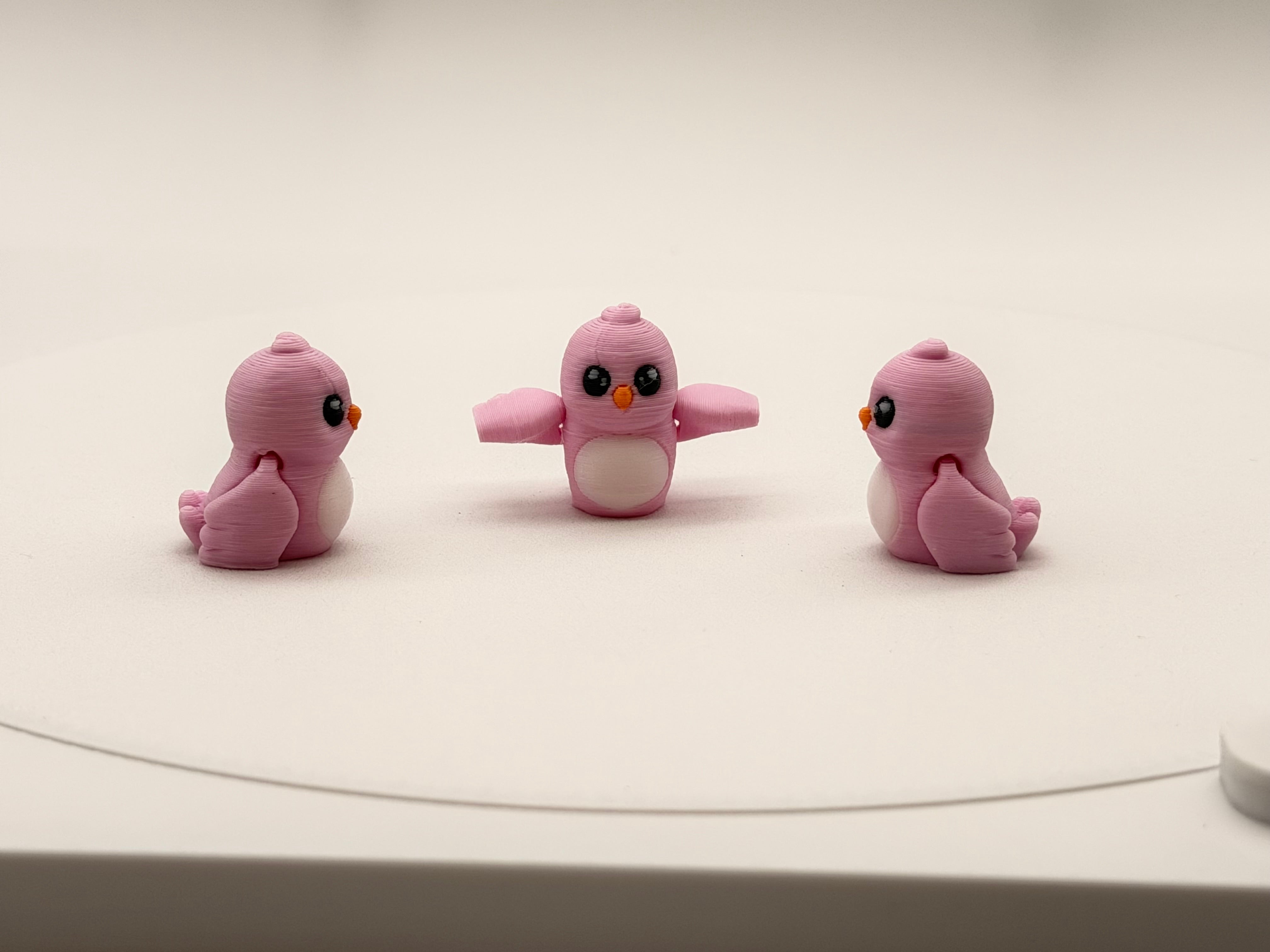 Pink Love Bird Bitty Mini