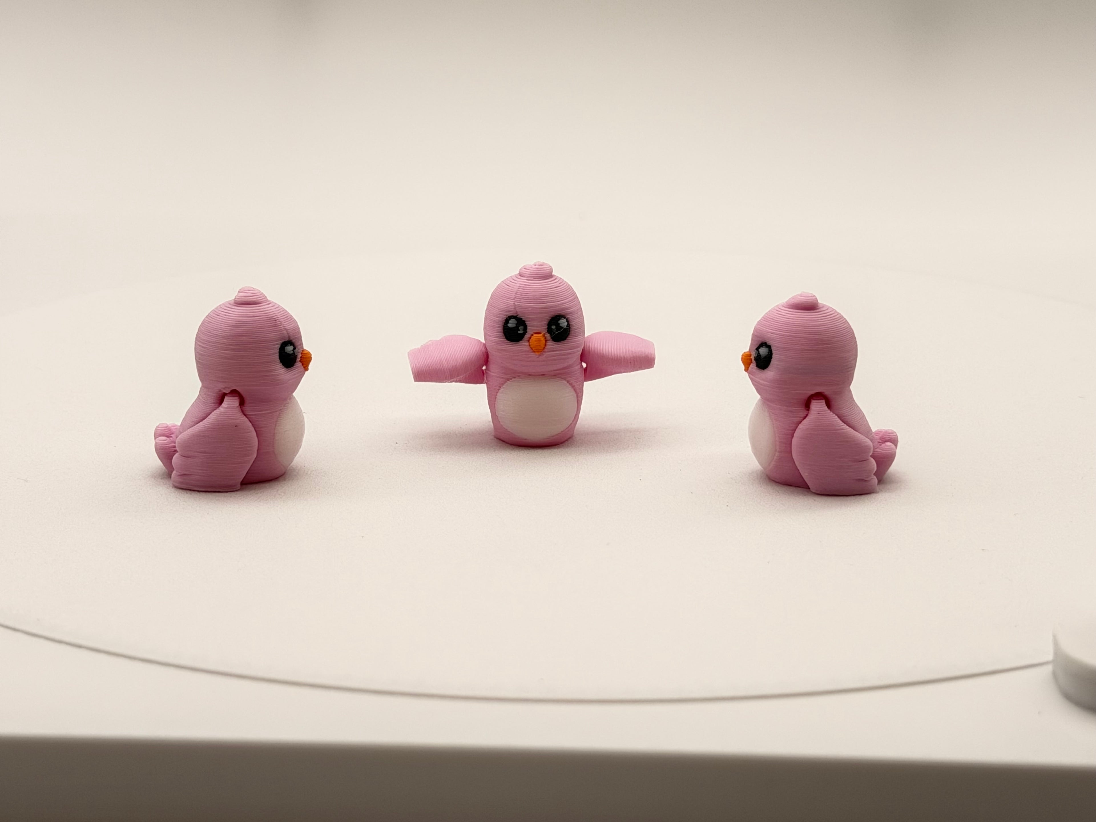 Pink Love Bird Bitty Mini